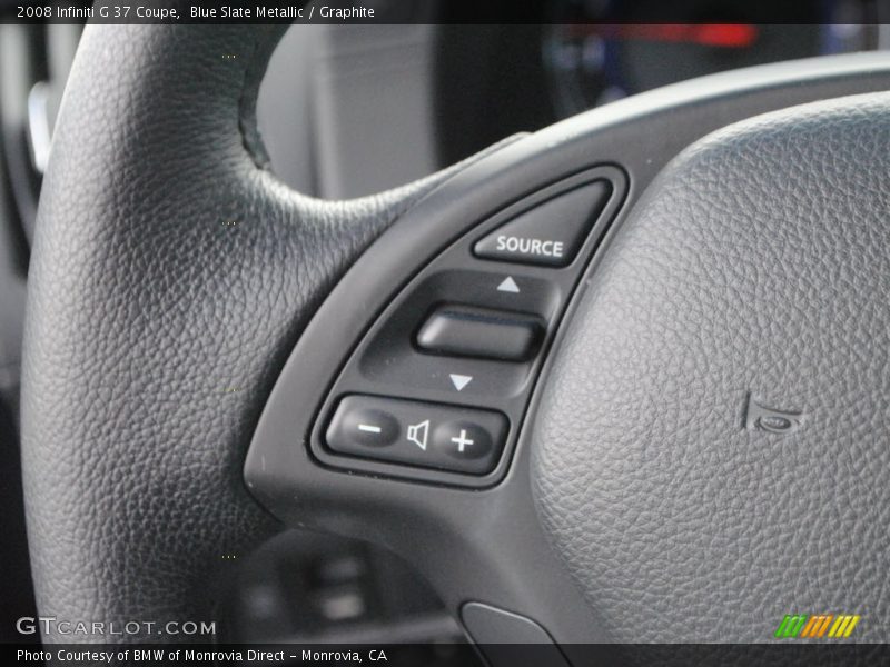 Blue Slate Metallic / Graphite 2008 Infiniti G 37 Coupe