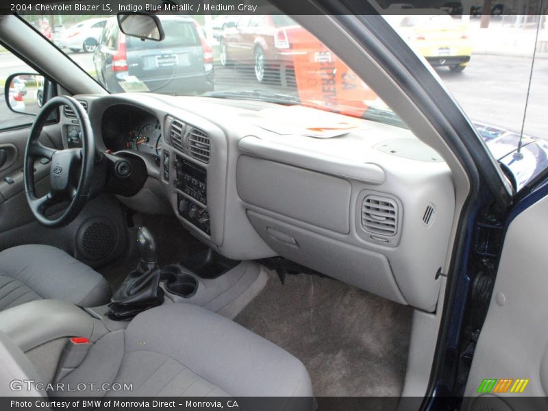 Indigo Blue Metallic / Medium Gray 2004 Chevrolet Blazer LS