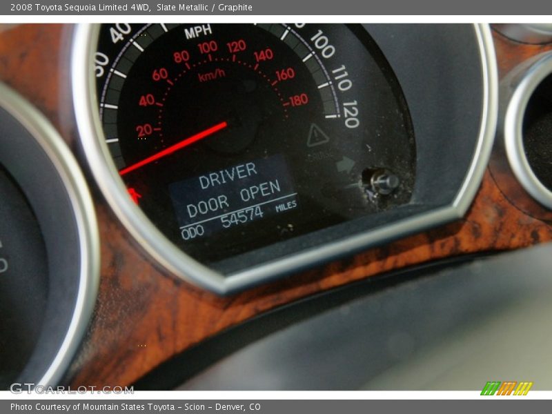 Slate Metallic / Graphite 2008 Toyota Sequoia Limited 4WD