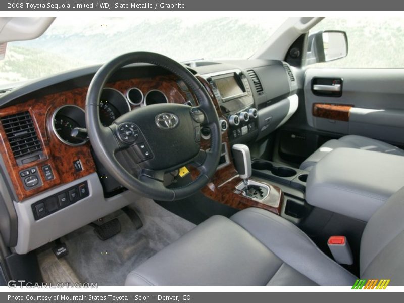 Slate Metallic / Graphite 2008 Toyota Sequoia Limited 4WD