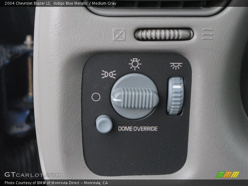 Controls of 2004 Blazer LS