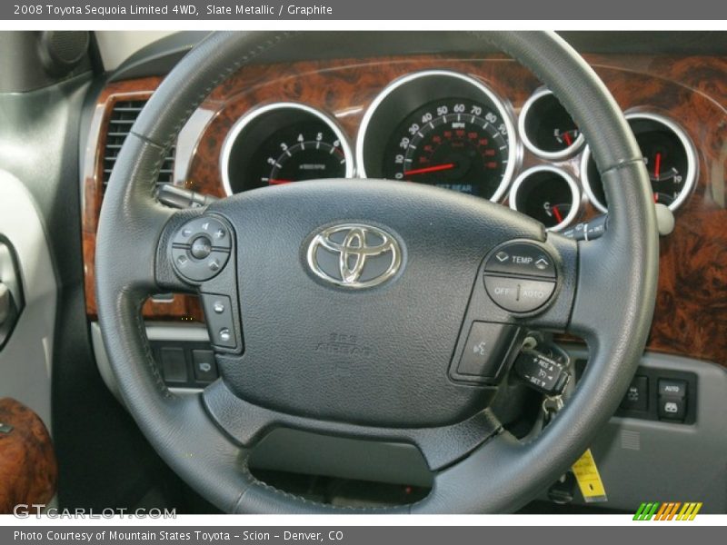 Slate Metallic / Graphite 2008 Toyota Sequoia Limited 4WD