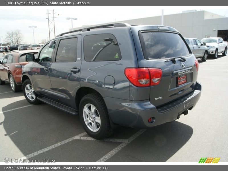 Slate Metallic / Graphite 2008 Toyota Sequoia SR5