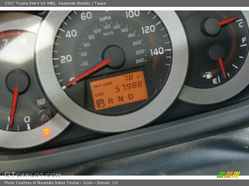 Savannah Metallic / Taupe 2007 Toyota RAV4 V6 4WD