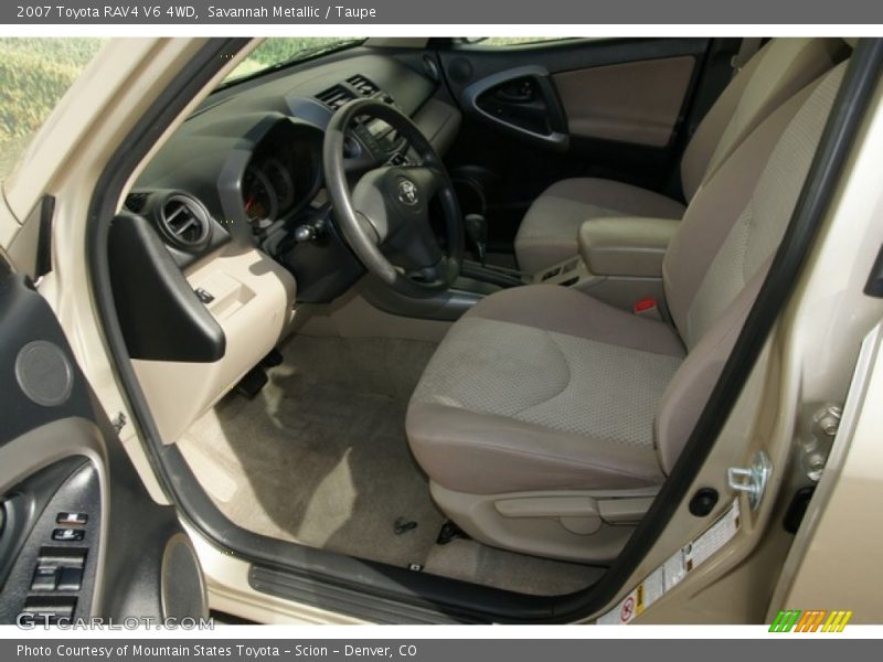 Savannah Metallic / Taupe 2007 Toyota RAV4 V6 4WD