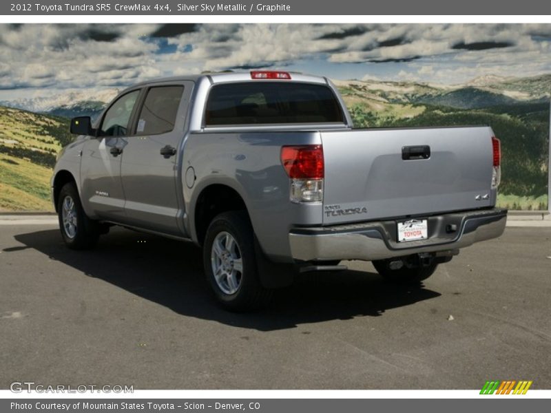Silver Sky Metallic / Graphite 2012 Toyota Tundra SR5 CrewMax 4x4