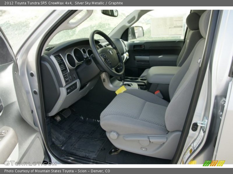 Silver Sky Metallic / Graphite 2012 Toyota Tundra SR5 CrewMax 4x4