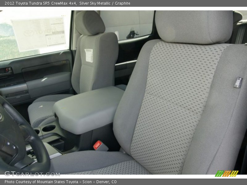 Silver Sky Metallic / Graphite 2012 Toyota Tundra SR5 CrewMax 4x4