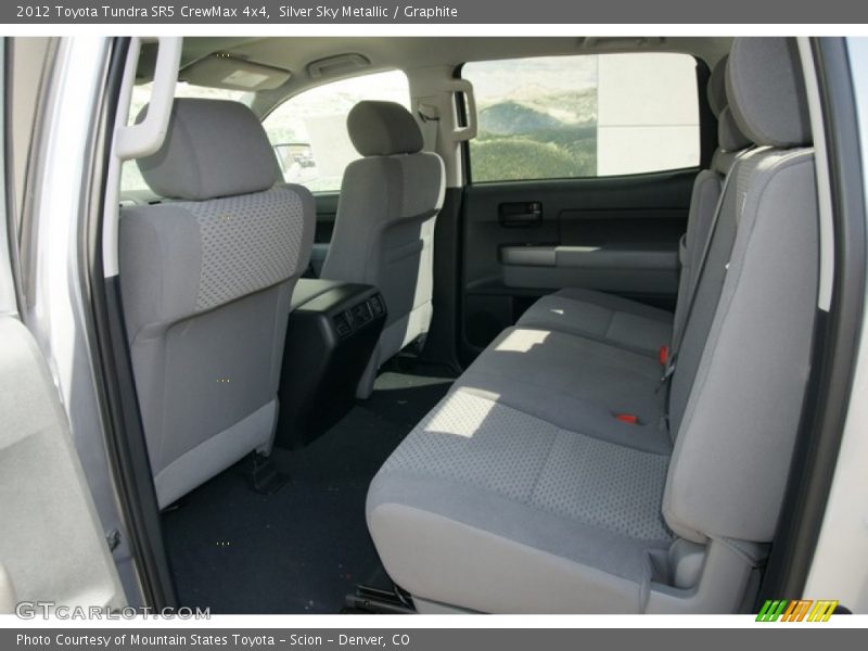 Silver Sky Metallic / Graphite 2012 Toyota Tundra SR5 CrewMax 4x4