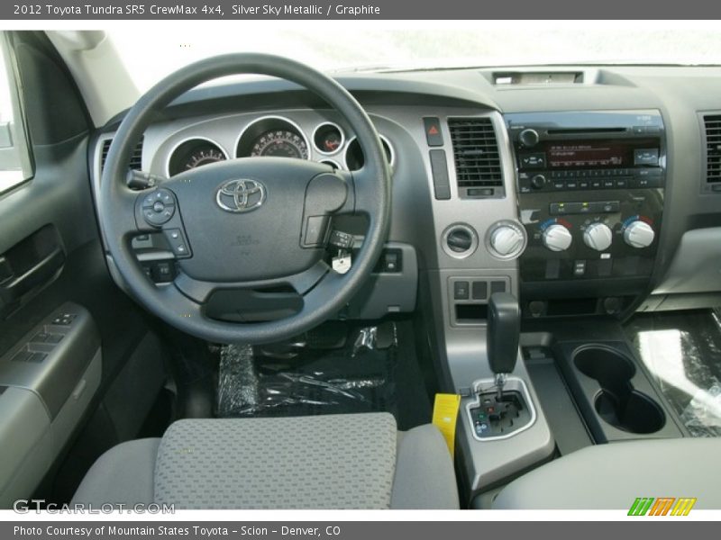 Silver Sky Metallic / Graphite 2012 Toyota Tundra SR5 CrewMax 4x4