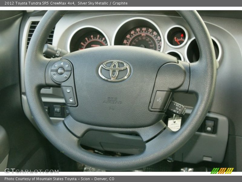 Silver Sky Metallic / Graphite 2012 Toyota Tundra SR5 CrewMax 4x4