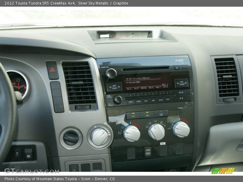 Silver Sky Metallic / Graphite 2012 Toyota Tundra SR5 CrewMax 4x4