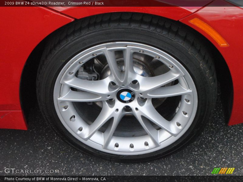 Crimson Red / Black 2009 BMW Z4 sDrive30i Roadster