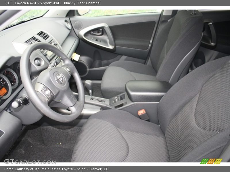 Black / Dark Charcoal 2012 Toyota RAV4 V6 Sport 4WD