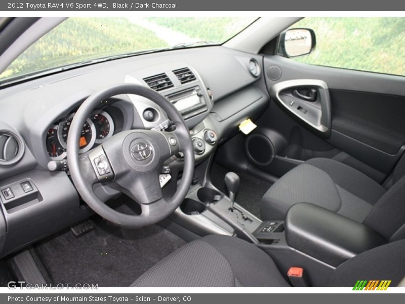 Black / Dark Charcoal 2012 Toyota RAV4 V6 Sport 4WD