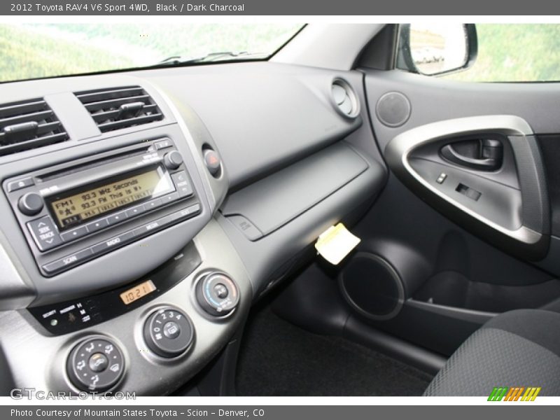 Black / Dark Charcoal 2012 Toyota RAV4 V6 Sport 4WD