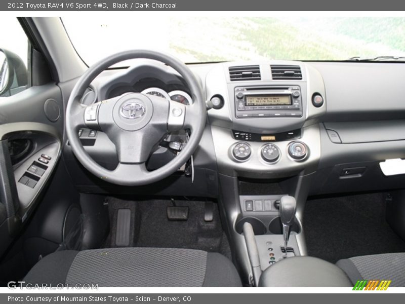 Black / Dark Charcoal 2012 Toyota RAV4 V6 Sport 4WD