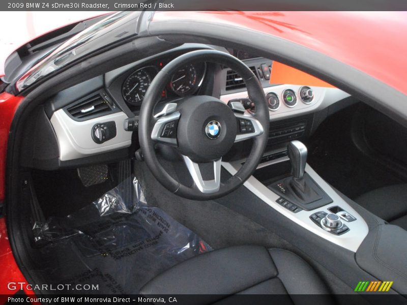 Crimson Red / Black 2009 BMW Z4 sDrive30i Roadster