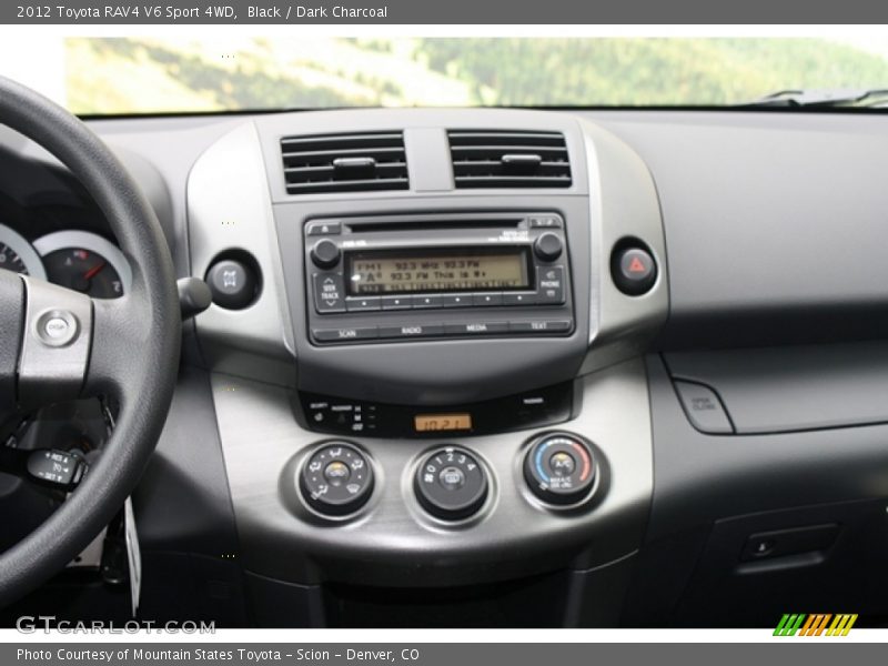 Black / Dark Charcoal 2012 Toyota RAV4 V6 Sport 4WD