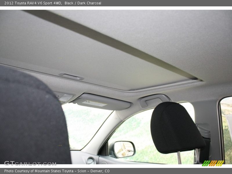 Black / Dark Charcoal 2012 Toyota RAV4 V6 Sport 4WD