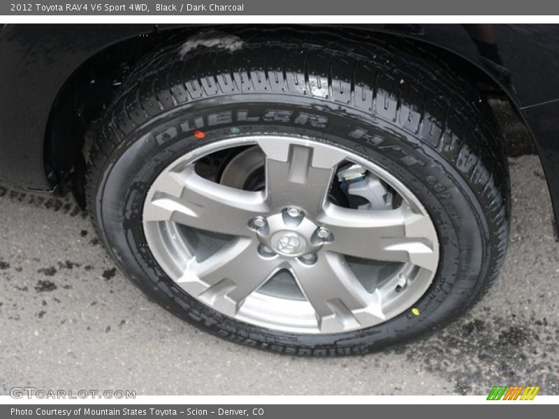 Black / Dark Charcoal 2012 Toyota RAV4 V6 Sport 4WD