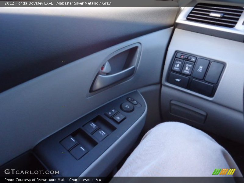 Alabaster Silver Metallic / Gray 2012 Honda Odyssey EX-L