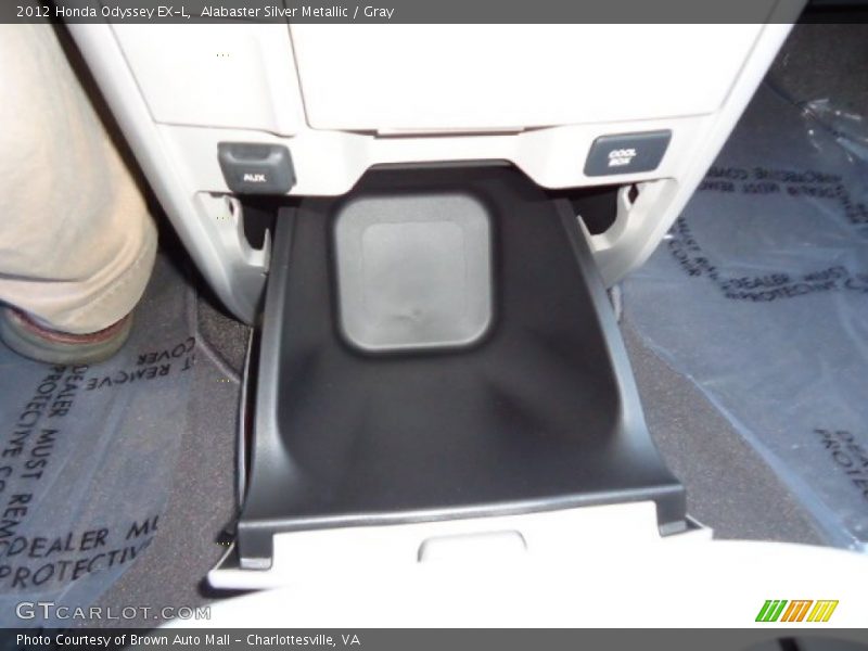 Alabaster Silver Metallic / Gray 2012 Honda Odyssey EX-L