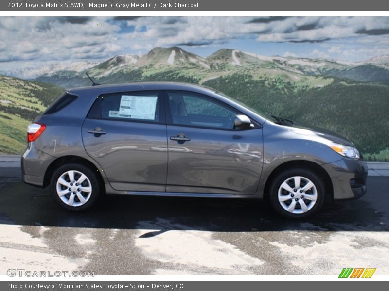 Magnetic Gray Metallic / Dark Charcoal 2012 Toyota Matrix S AWD