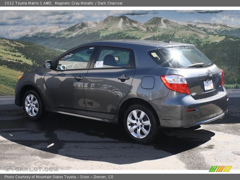 Magnetic Gray Metallic / Dark Charcoal 2012 Toyota Matrix S AWD