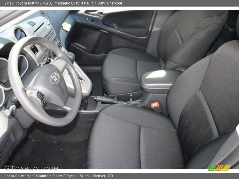 Magnetic Gray Metallic / Dark Charcoal 2012 Toyota Matrix S AWD