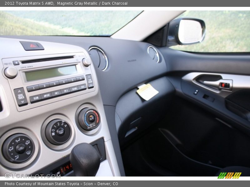 Magnetic Gray Metallic / Dark Charcoal 2012 Toyota Matrix S AWD