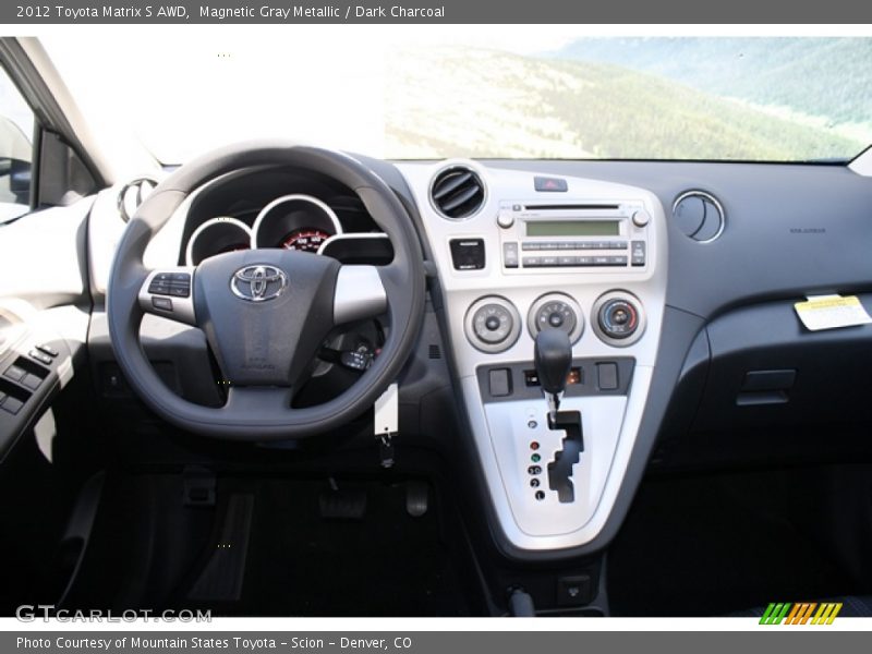 Magnetic Gray Metallic / Dark Charcoal 2012 Toyota Matrix S AWD