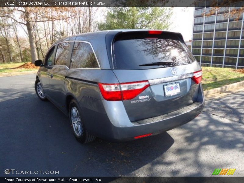 Polished Metal Metallic / Gray 2012 Honda Odyssey EX