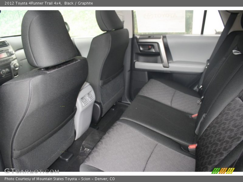 Black / Graphite 2012 Toyota 4Runner Trail 4x4