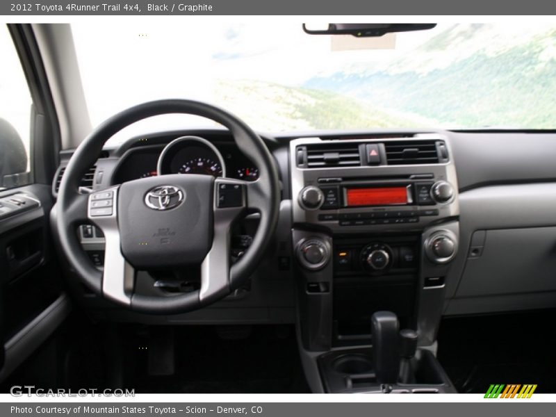 Black / Graphite 2012 Toyota 4Runner Trail 4x4