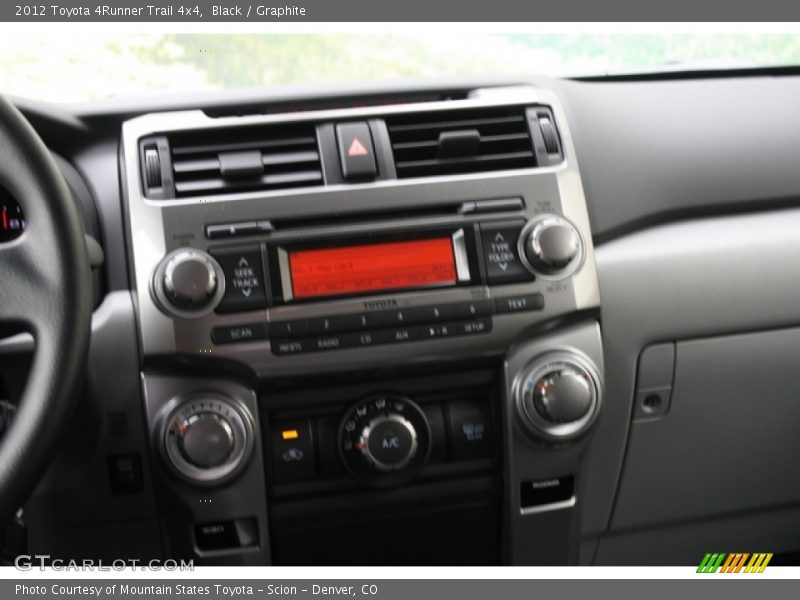 Black / Graphite 2012 Toyota 4Runner Trail 4x4