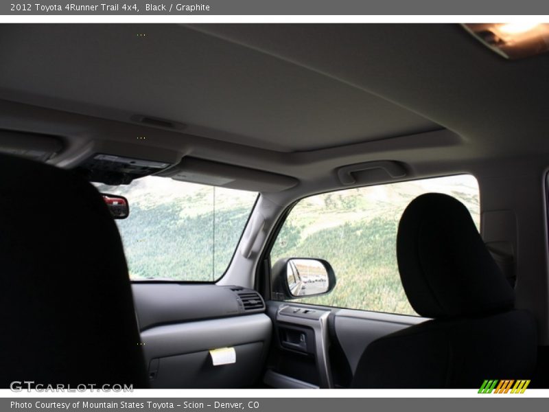 Black / Graphite 2012 Toyota 4Runner Trail 4x4