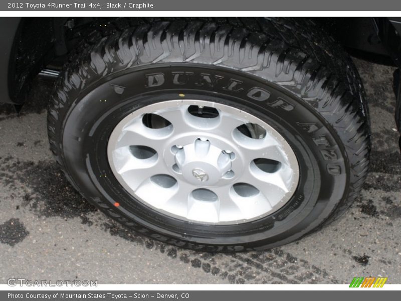 Black / Graphite 2012 Toyota 4Runner Trail 4x4