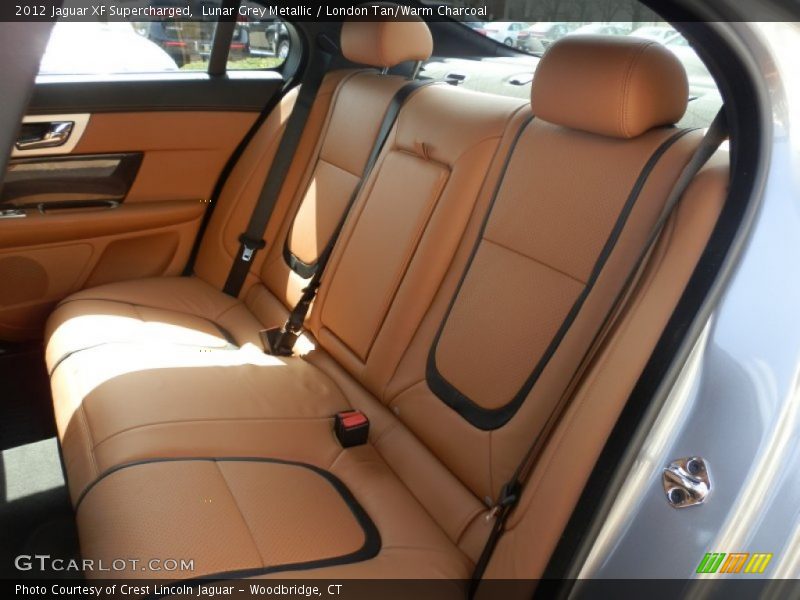  2012 XF Supercharged London Tan/Warm Charcoal Interior