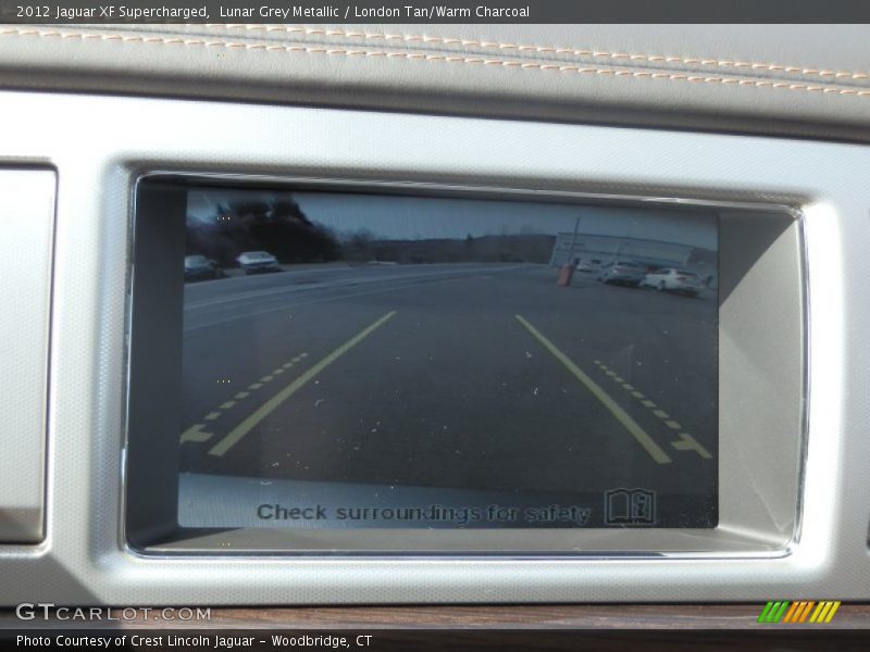 Lunar Grey Metallic / London Tan/Warm Charcoal 2012 Jaguar XF Supercharged