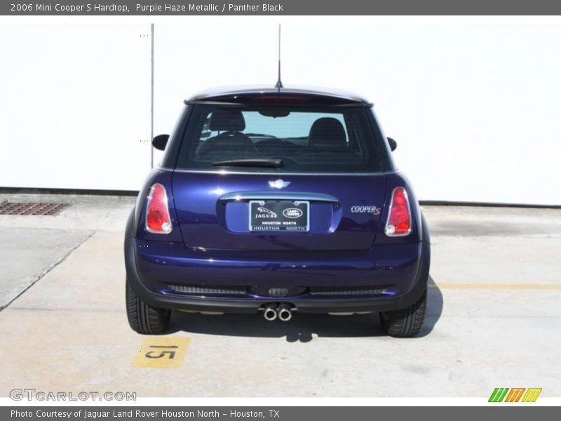 Purple Haze Metallic / Panther Black 2006 Mini Cooper S Hardtop