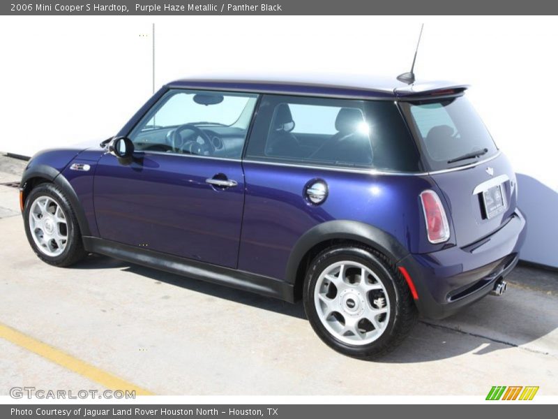 Purple Haze Metallic / Panther Black 2006 Mini Cooper S Hardtop