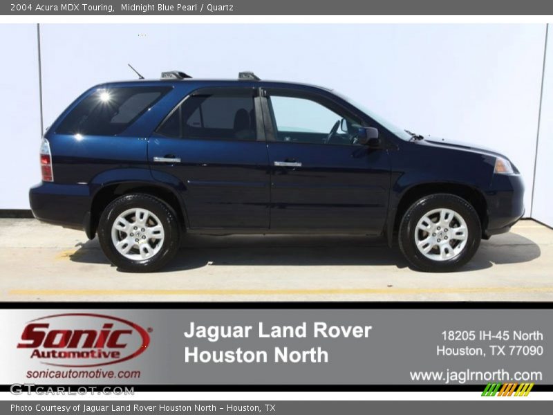 Midnight Blue Pearl / Quartz 2004 Acura MDX Touring