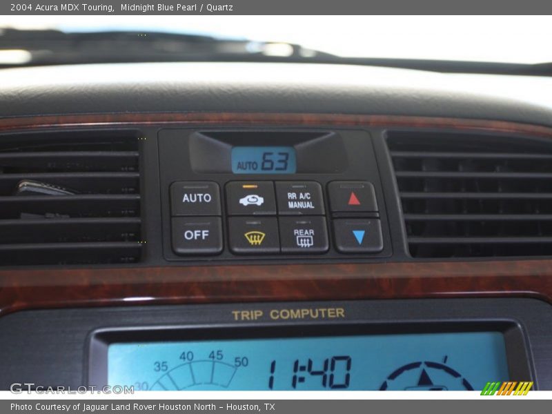 Midnight Blue Pearl / Quartz 2004 Acura MDX Touring