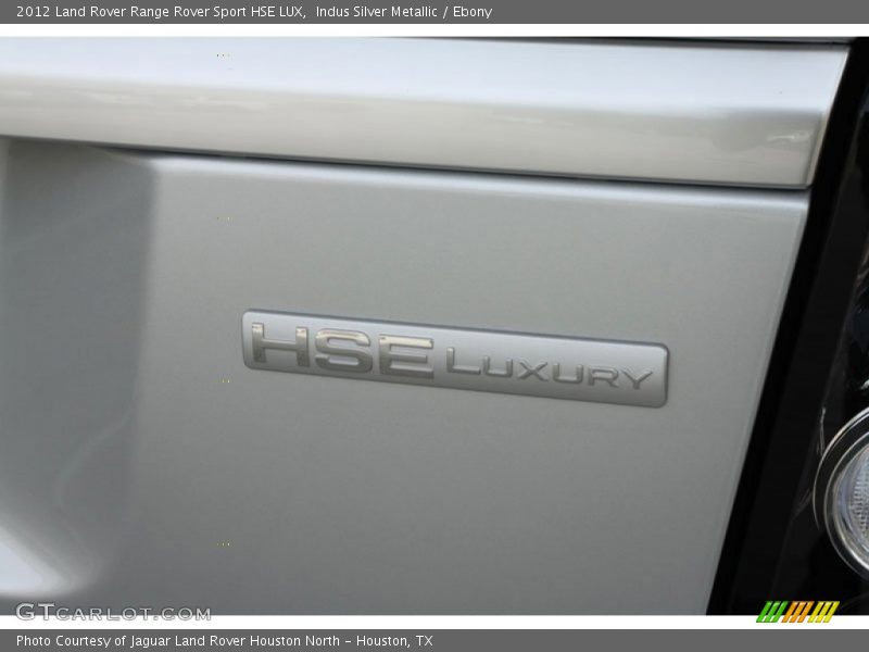 Indus Silver Metallic / Ebony 2012 Land Rover Range Rover Sport HSE LUX