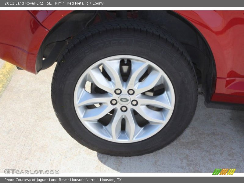 Rimini Red Metallic / Ebony 2011 Land Rover LR2 HSE