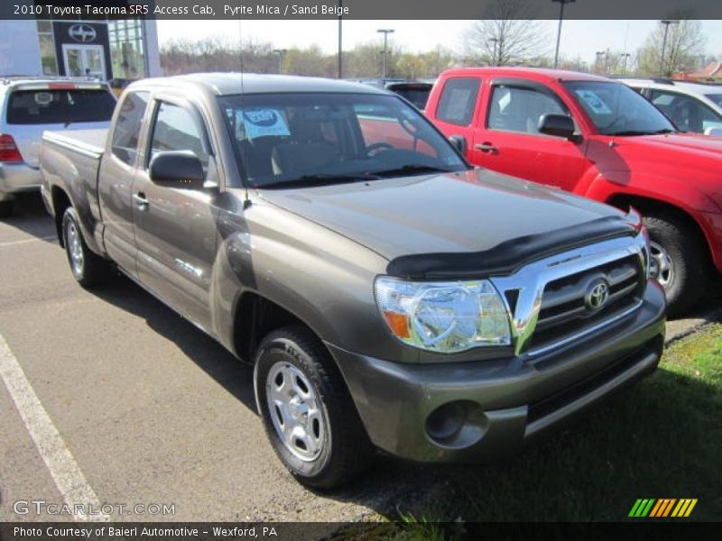 Pyrite Mica / Sand Beige 2010 Toyota Tacoma SR5 Access Cab