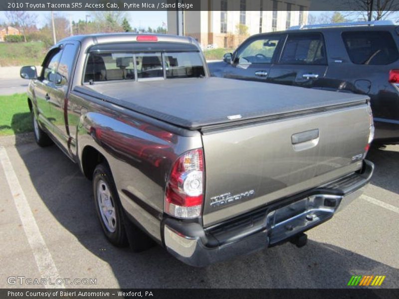 Pyrite Mica / Sand Beige 2010 Toyota Tacoma SR5 Access Cab