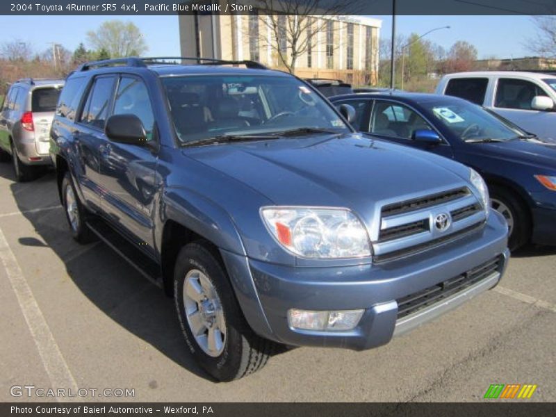 Pacific Blue Metallic / Stone 2004 Toyota 4Runner SR5 4x4