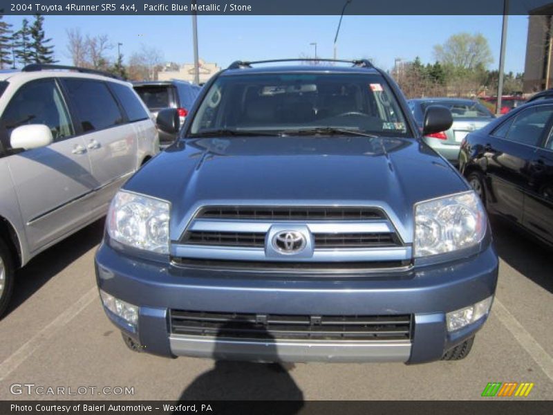Pacific Blue Metallic / Stone 2004 Toyota 4Runner SR5 4x4